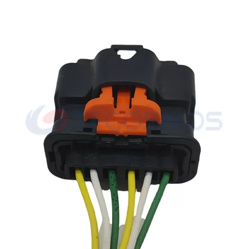 Wire Harness Plug of Automobile Waterproof Connector 6 Pin Female F843700 - image 2